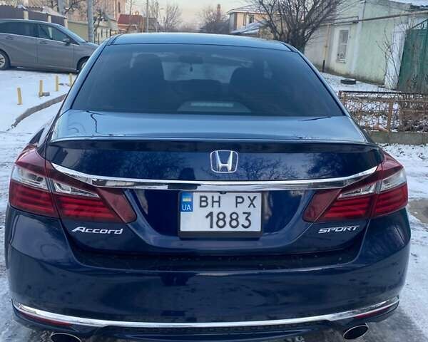 Синий Хонда Аккорд, объемом двигателя 2.4 л и пробегом 190 тыс. км за 15500 $, фото 1 на Automoto.ua