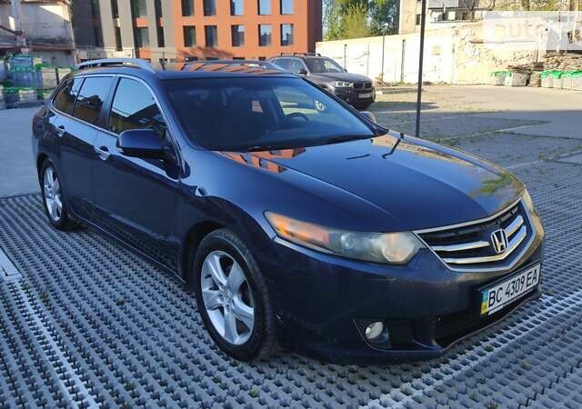 Синий Хонда Аккорд, объемом двигателя 2 л и пробегом 252 тыс. км за 7600 $, фото 1 на Automoto.ua