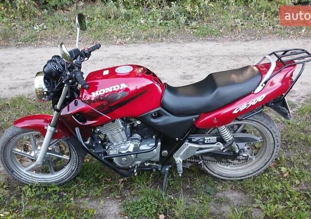 Красный Хонда CB 500, объемом двигателя 0 л и пробегом 24 тыс. км за 2750 $, фото 1 на Automoto.ua