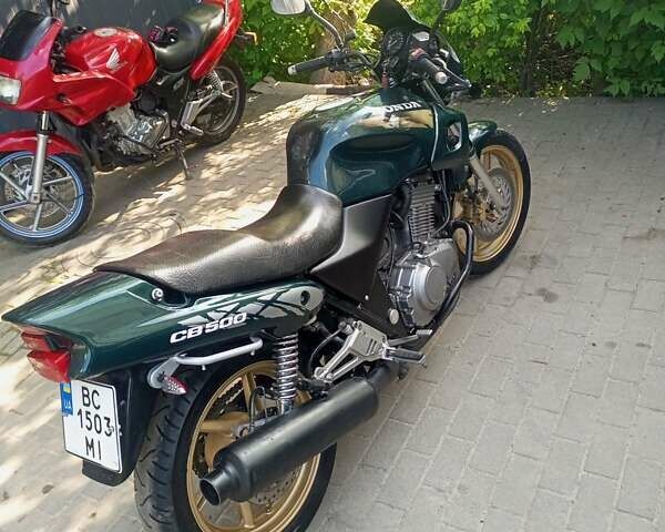 Зелений Хонда CB 500, об'ємом двигуна 0.49 л та пробігом 21 тис. км за 2350 $, фото 1 на Automoto.ua