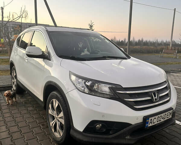 Белый Хонда СРВ, объемом двигателя 2.2 л и пробегом 152 тыс. км за 18750 $, фото 1 на Automoto.ua