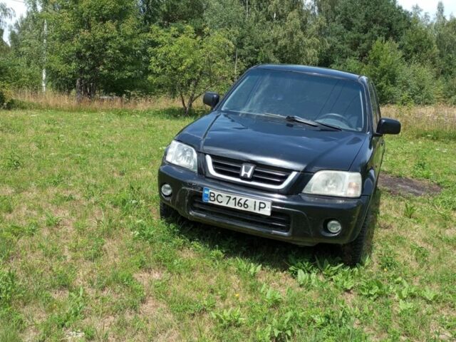 Черный Хонда СРВ, объемом двигателя 2 л и пробегом 250 тыс. км за 3500 $, фото 1 на Automoto.ua