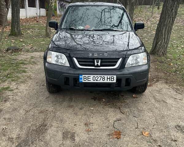 Черный Хонда СРВ, объемом двигателя 2 л и пробегом 210 тыс. км за 4500 $, фото 1 на Automoto.ua