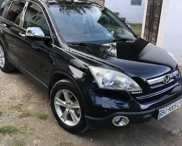 Черный Хонда СРВ, объемом двигателя 2.2 л и пробегом 220 тыс. км за 9300 $, фото 1 на Automoto.ua
