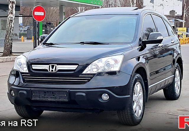 Черный Хонда СРВ, объемом двигателя 24 л и пробегом 153 тыс. км за 10300 $, фото 1 на Automoto.ua