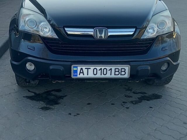 Черный Хонда СРВ, объемом двигателя 2.2 л и пробегом 280 тыс. км за 9500 $, фото 1 на Automoto.ua