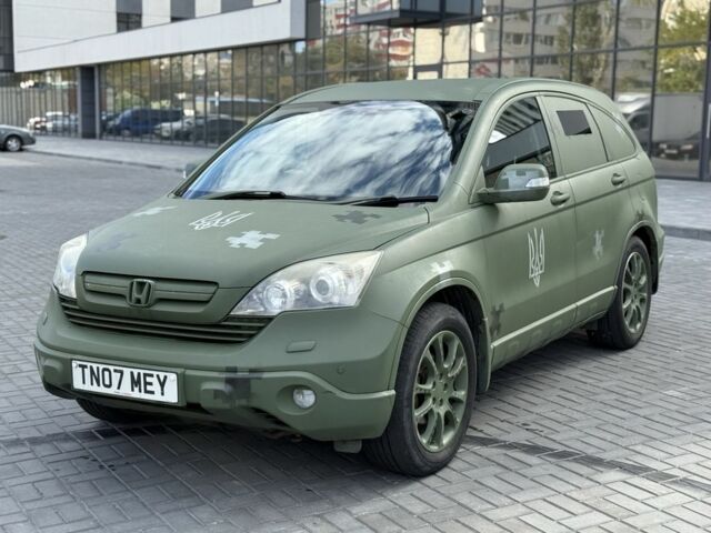 Черный Хонда СРВ, объемом двигателя 2.2 л и пробегом 180 тыс. км за 3699 $, фото 1 на Automoto.ua