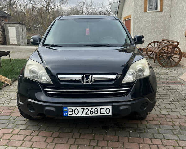 Черный Хонда СРВ, объемом двигателя 2.2 л и пробегом 241 тыс. км за 9500 $, фото 1 на Automoto.ua