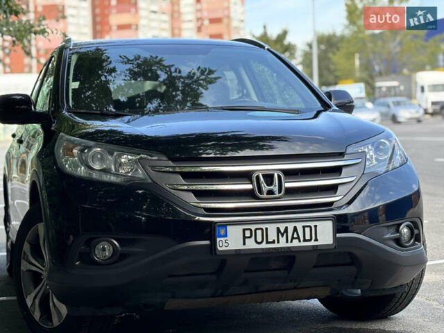 Черный Хонда СРВ, объемом двигателя 2.4 л и пробегом 158 тыс. км за 16000 $, фото 1 на Automoto.ua