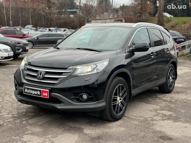 Черный Хонда СРВ, объемом двигателя 2.2 л и пробегом 163 тыс. км за 19940 $, фото 1 на Automoto.ua