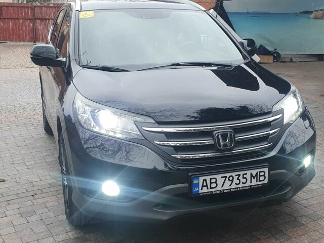 Черный Хонда СРВ, объемом двигателя 2.2 л и пробегом 162 тыс. км за 19200 $, фото 1 на Automoto.ua