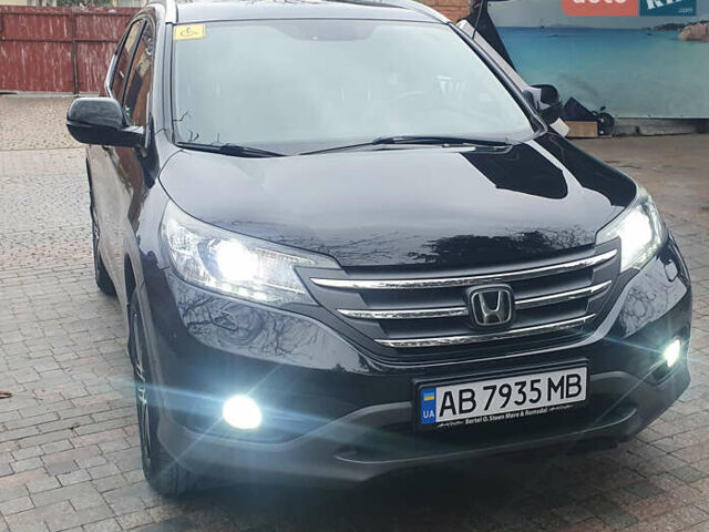 Черный Хонда СРВ, объемом двигателя 2.2 л и пробегом 162 тыс. км за 19400 $, фото 1 на Automoto.ua