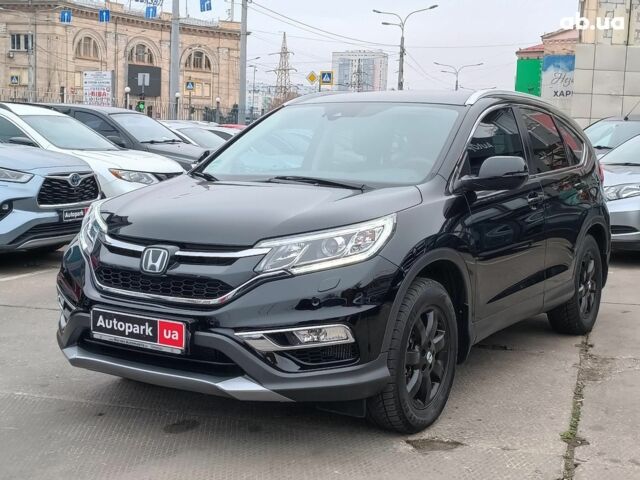 Черный Хонда СРВ, объемом двигателя 1.6 л и пробегом 155 тыс. км за 21490 $, фото 1 на Automoto.ua