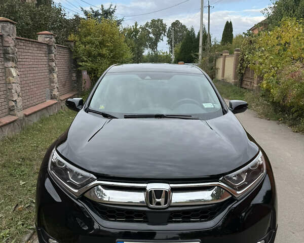 Черный Хонда СРВ, объемом двигателя 1.5 л и пробегом 142 тыс. км за 20100 $, фото 1 на Automoto.ua