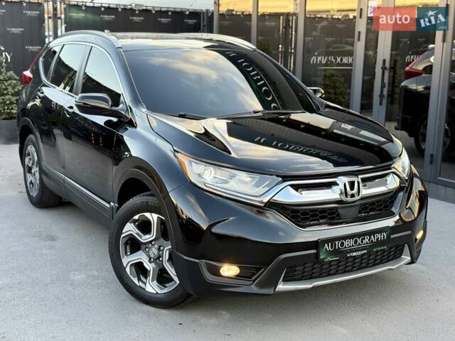 Черный Хонда СРВ, объемом двигателя 1.5 л и пробегом 126 тыс. км за 18900 $, фото 1 на Automoto.ua