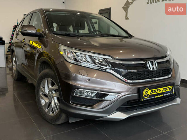 Коричневый Хонда СРВ, объемом двигателя 1.6 л и пробегом 208 тыс. км за 21699 $, фото 1 на Automoto.ua