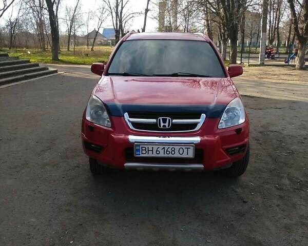 Червоний Хонда СРВ, об'ємом двигуна 2 л та пробігом 195 тис. км за 6800 $, фото 1 на Automoto.ua