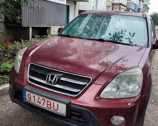 Красный Хонда СРВ, объемом двигателя 0 л и пробегом 245 тыс. км за 4200 $, фото 1 на Automoto.ua