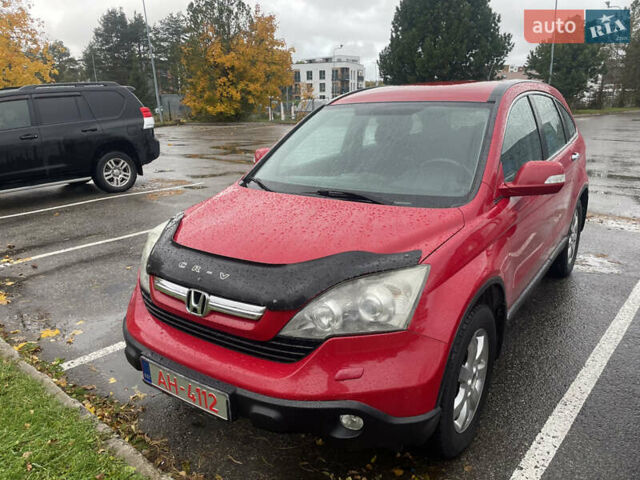 Красный Хонда СРВ, объемом двигателя 2 л и пробегом 270 тыс. км за 9800 $, фото 1 на Automoto.ua