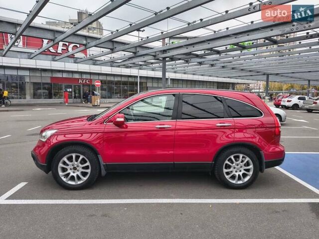 Красный Хонда СРВ, объемом двигателя 2.35 л и пробегом 206 тыс. км за 11500 $, фото 1 на Automoto.ua