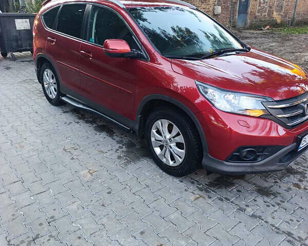 Хонда СРВ 2013 в Самборе на Automoto.ua Красный Хонда СРВ, объемом двигателя 2.2 л и пробегом 220 тыс. км за 15800 $, фото 1 на Automoto.ua