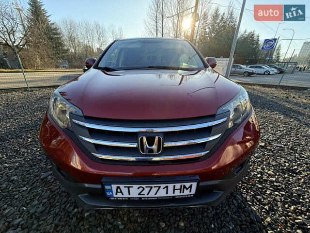 Красный Хонда СРВ, объемом двигателя 2.2 л и пробегом 293 тыс. км за 16399 $, фото 1 на Automoto.ua