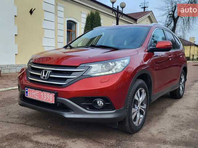 Червоний Хонда СРВ, об'ємом двигуна 2.2 л та пробігом 250 тис. км за 16999 $, фото 1 на Automoto.ua