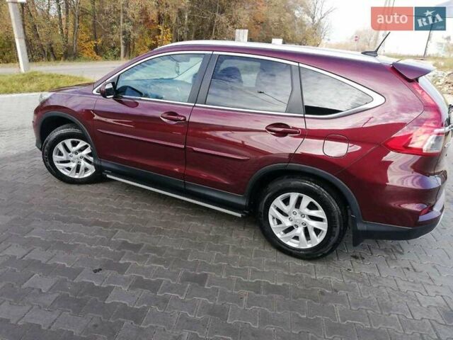 Червоний Хонда СРВ, об'ємом двигуна 2.36 л та пробігом 200 тис. км за 16300 $, фото 1 на Automoto.ua