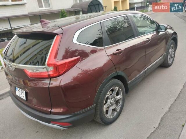 Красный Хонда СРВ, объемом двигателя 1.5 л и пробегом 165 тыс. км за 15500 $, фото 1 на Automoto.ua