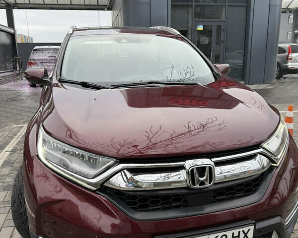 Красный Хонда СРВ, объемом двигателя 1.5 л и пробегом 75 тыс. км за 24000 $, фото 1 на Automoto.ua