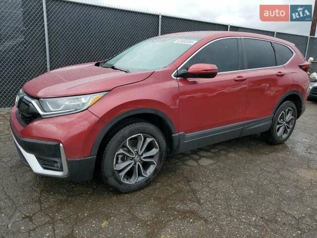 Красный Хонда СРВ, объемом двигателя 1.5 л и пробегом 53 тыс. км за 6500 $, фото 1 на Automoto.ua