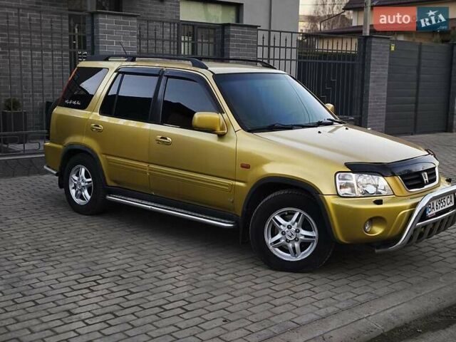 Жовтий Хонда СРВ, об'ємом двигуна 2 л та пробігом 323 тис. км за 4500 $, фото 1 на Automoto.ua