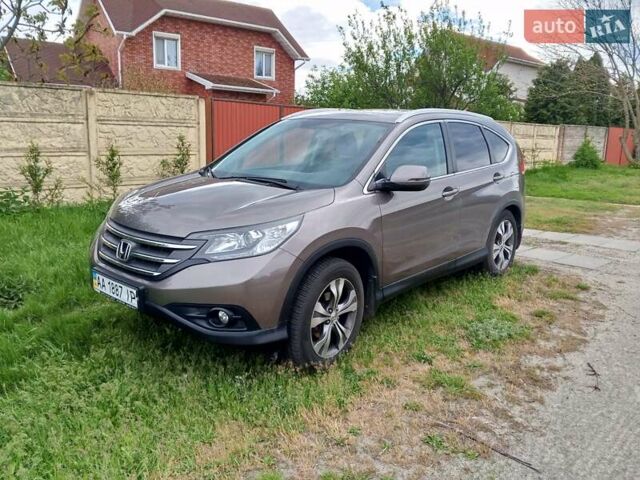 Серый Хонда СРВ, объемом двигателя 2.4 л и пробегом 195 тыс. км за 13900 $, фото 1 на Automoto.ua