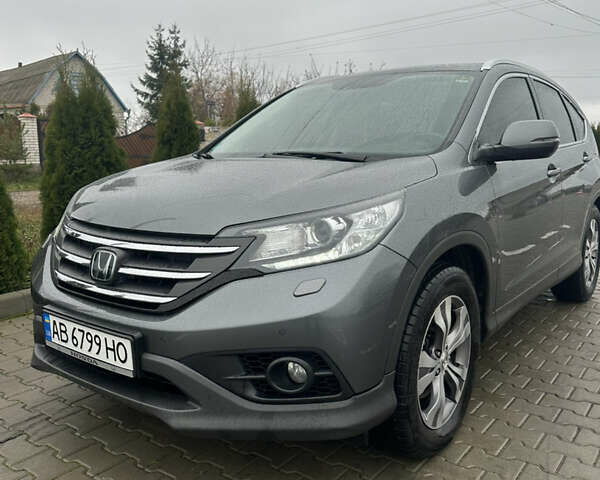 Серый Хонда СРВ, объемом двигателя 2.2 л и пробегом 167 тыс. км за 19400 $, фото 1 на Automoto.ua