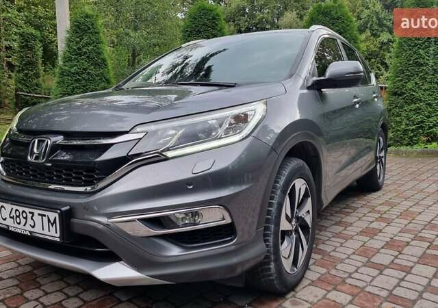 Серый Хонда СРВ, объемом двигателя 1.6 л и пробегом 213 тыс. км за 19999 $, фото 1 на Automoto.ua