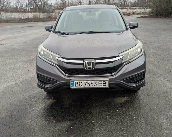 Серый Хонда СРВ, объемом двигателя 2.35 л и пробегом 150 тыс. км за 15500 $, фото 1 на Automoto.ua