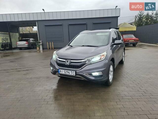 Серый Хонда СРВ, объемом двигателя 2.4 л и пробегом 195 тыс. км за 16200 $, фото 1 на Automoto.ua