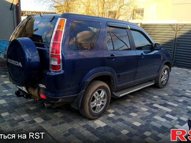 Синий Хонда СРВ, объемом двигателя 2 л и пробегом 445 тыс. км за 3500 $, фото 1 на Automoto.ua