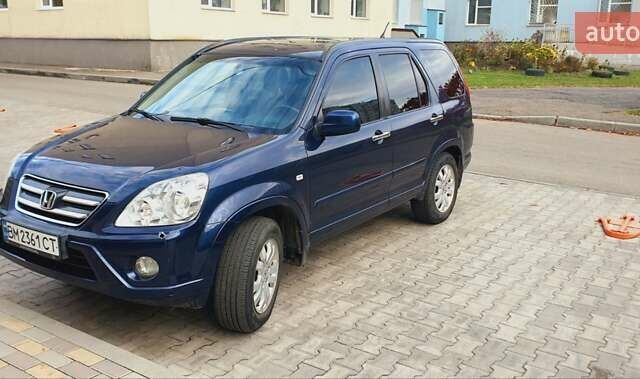 Хонда СРВ 2005 в Сумах на Automoto.ua Синий Хонда СРВ, объемом двигателя 2.2 л и пробегом 240 тыс. км за 6300 $, фото 1 на Automoto.ua