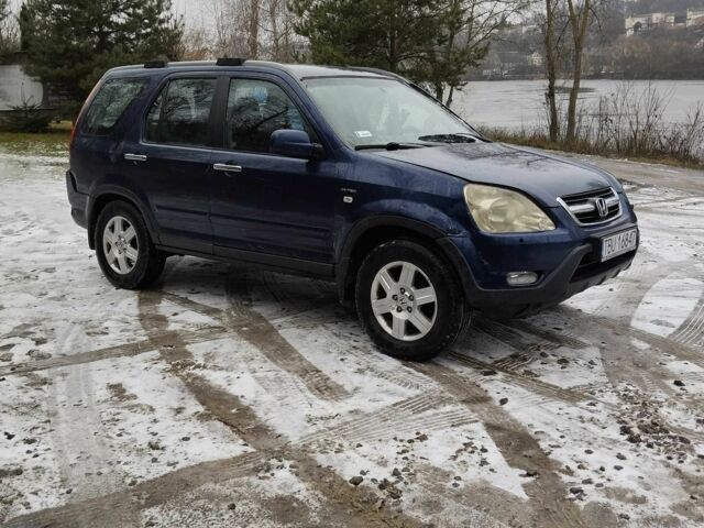 Синий Хонда СРВ, объемом двигателя 2 л и пробегом 1000 тыс. км за 3300 $, фото 1 на Automoto.ua