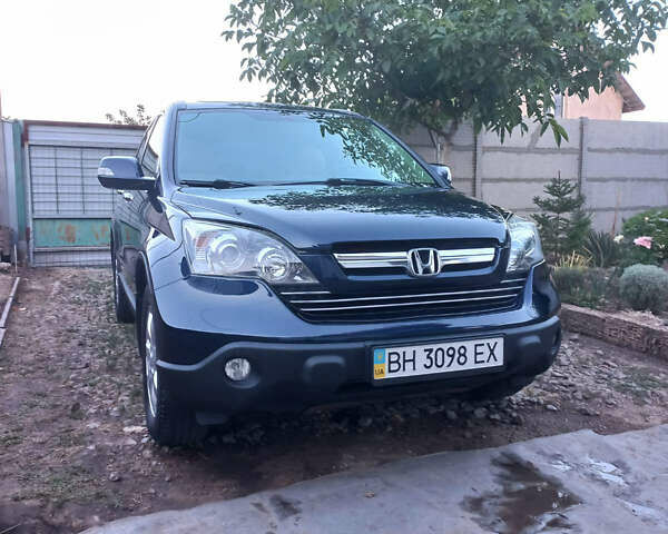 Синий Хонда СРВ, объемом двигателя 2.35 л и пробегом 214 тыс. км за 9800 $, фото 1 на Automoto.ua