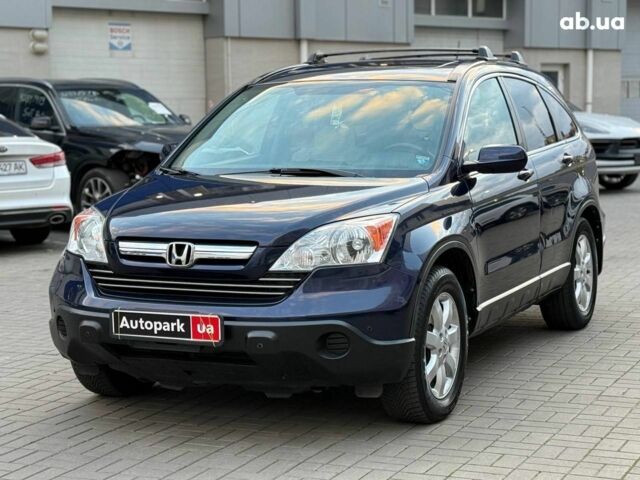 Синий Хонда СРВ, объемом двигателя 2.4 л и пробегом 196 тыс. км за 9490 $, фото 1 на Automoto.ua