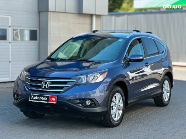 Синий Хонда СРВ, объемом двигателя 2.4 л и пробегом 57 тыс. км за 18990 $, фото 1 на Automoto.ua