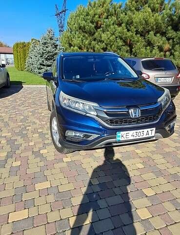 Синий Хонда СРВ, объемом двигателя 2.36 л и пробегом 180 тыс. км за 15500 $, фото 1 на Automoto.ua