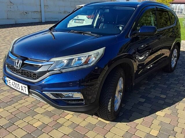 Синий Хонда СРВ, объемом двигателя 2.4 л и пробегом 180 тыс. км за 15500 $, фото 1 на Automoto.ua