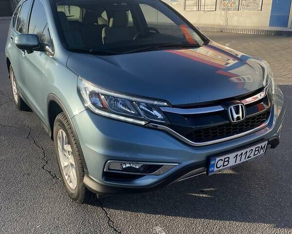 Синий Хонда СРВ, объемом двигателя 2.4 л и пробегом 80 тыс. км за 18500 $, фото 1 на Automoto.ua