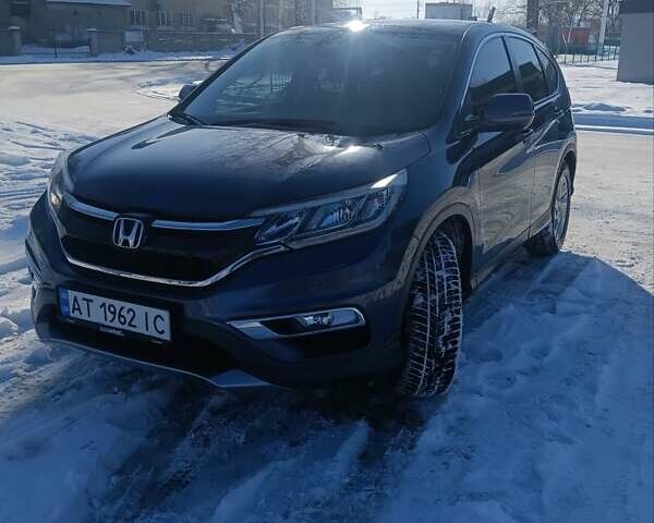 Синий Хонда СРВ, объемом двигателя 1.6 л и пробегом 210 тыс. км за 18000 $, фото 1 на Automoto.ua
