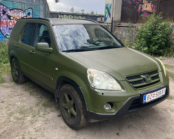 Зелений Хонда СРВ, об'ємом двигуна 2.2 л та пробігом 262 тис. км за 4500 $, фото 1 на Automoto.ua