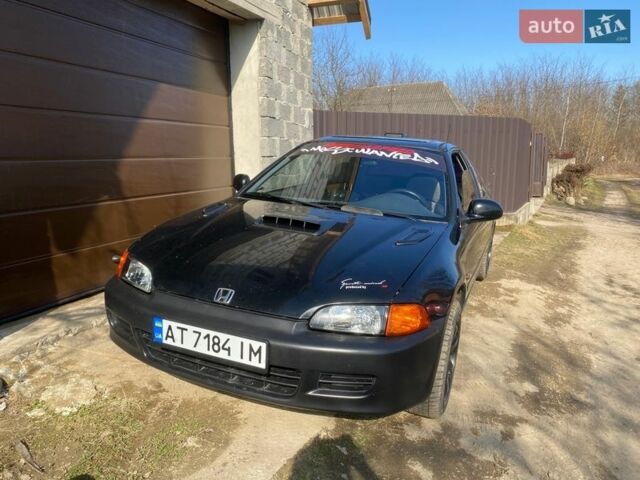 Чорний Хонда Сівік, об'ємом двигуна 1.3 л та пробігом 93 тис. км за 2950 $, фото 1 на Automoto.ua