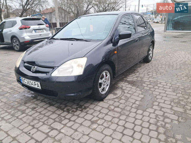 Черный Хонда Цивик, объемом двигателя 1.4 л и пробегом 191 тыс. км за 3000 $, фото 1 на Automoto.ua